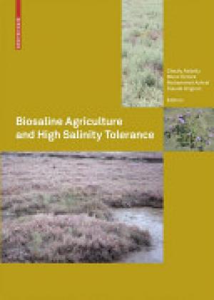 Biosaline agriculture and high salinity tolerance